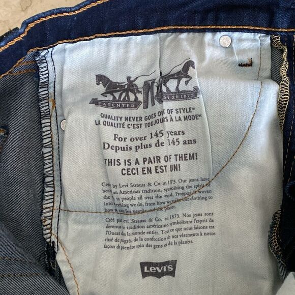 Levi’s 502 Taper Dark Wash Stretch Jeans - Picture 12 of 12